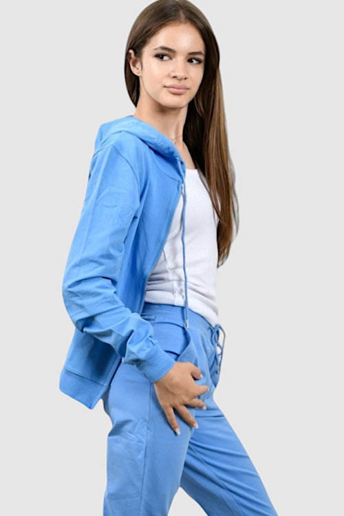 Ženski plavi gornji dio trenirke Lagoon