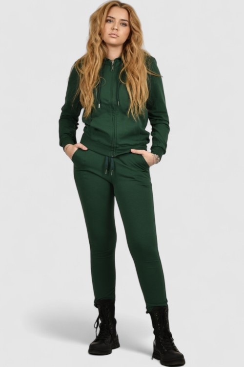 Ženski donji dio trenirke Rachel Blackish green