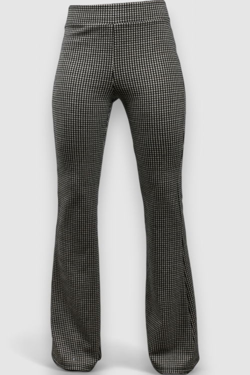 Ženske crne modne hlače Floriah