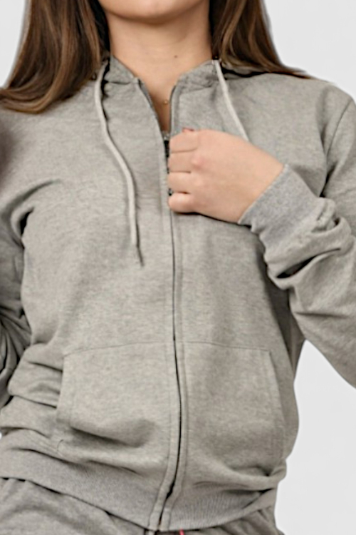 Ženski sivi gornji dio trenirke Lagoon