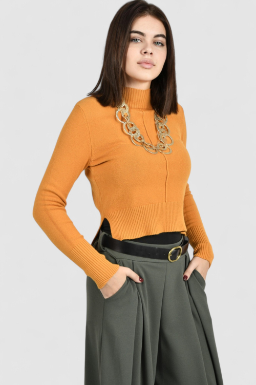 Ženski žuti lagani džemper Madeline