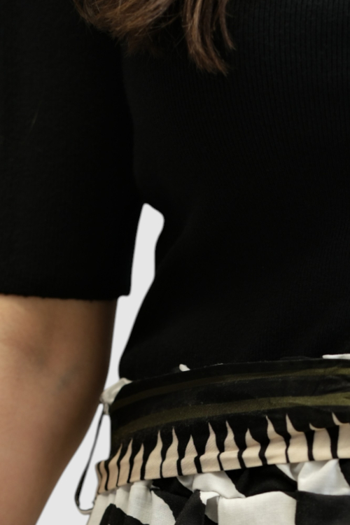 Ženski crni lagani džemper Juliette