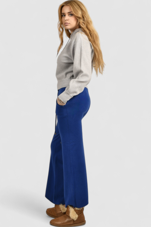 Ženski plavi donji dio trenirke Denim