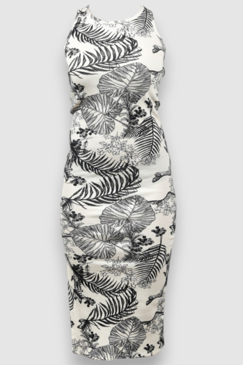 Ženska crna svakodnevna haljina Marlowe