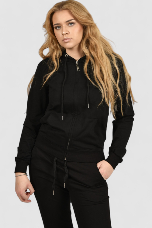 Ženski crni gornji dio trenirke Lagoon