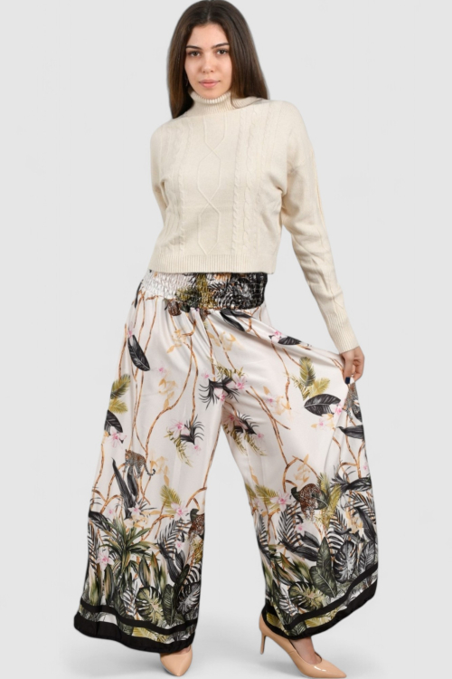 Ženski bež lagani džemper Violet