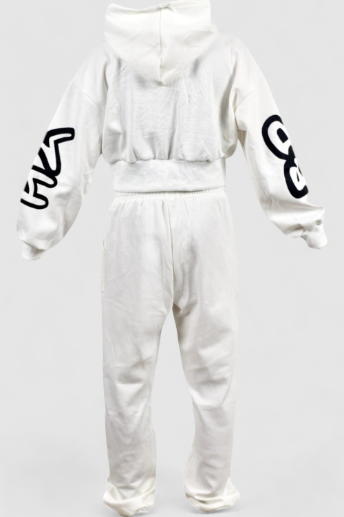 Ženska bijela trenirka komplet Zuri