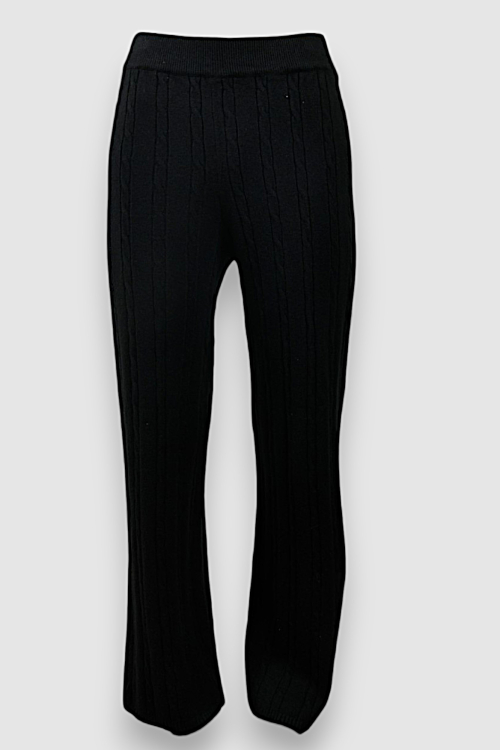 Ženski crni donji dio trenirke Umber