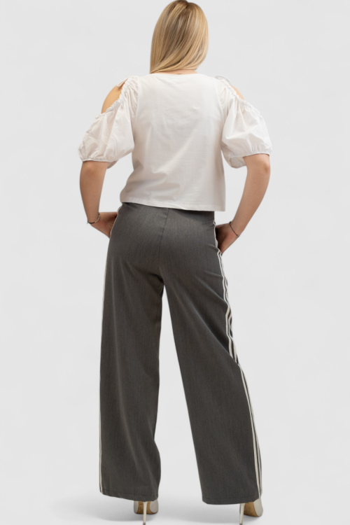 Ženska bijela majica kratki rukav Luciane