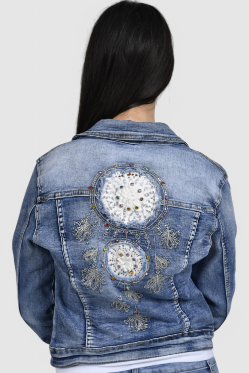 Ženska plava traper jakna Victoire