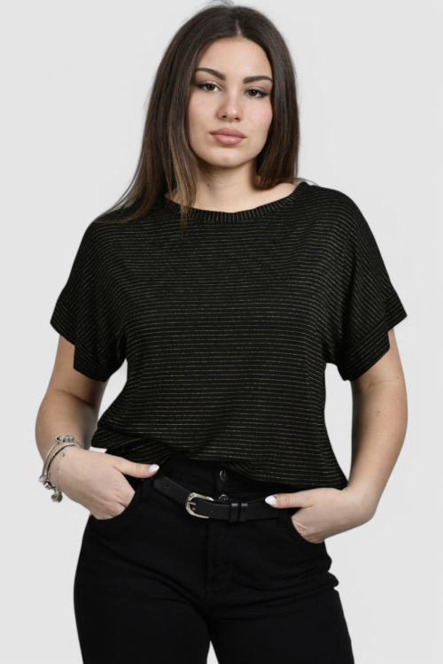 Ženska crna elegantna bluza Primrose