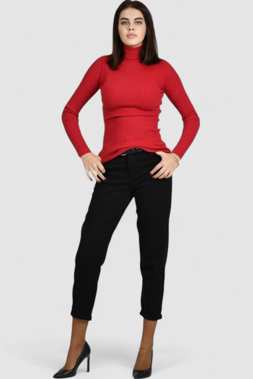 Ženski crveni lagani džemper Eleanora