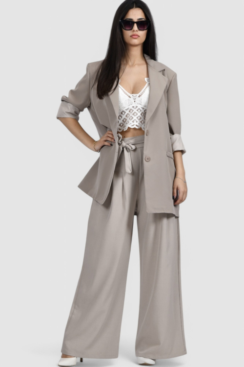 Ženski sivi elegantni sako Iskra