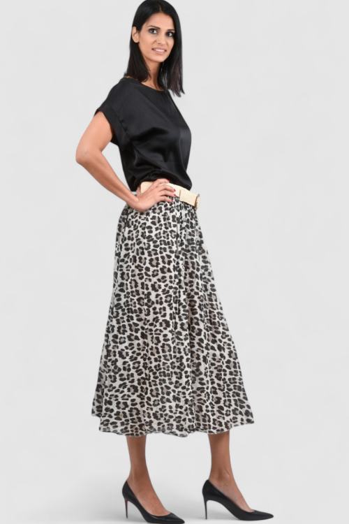 Ženska crna elegantna bluza Adeline