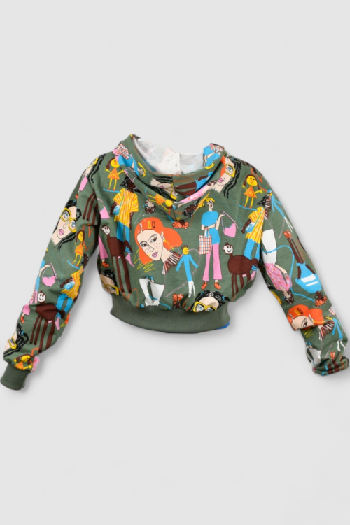 Ženski zeleni gornji dio trenirke Celine