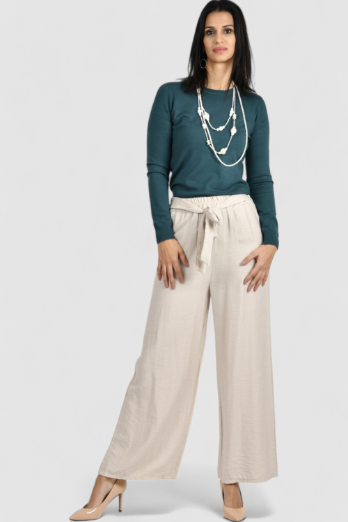 Ženski tamno zeleni lagani džemper Clarissa