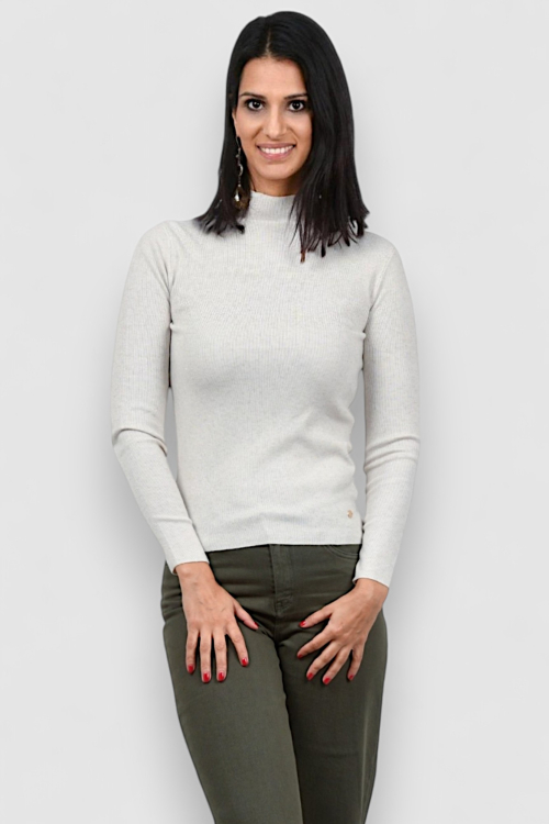 Ženski bijeli lagani džemper Opal