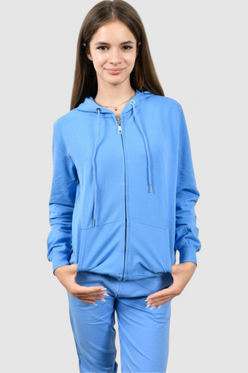 Ženski plavi gornji dio trenirke Lagoon