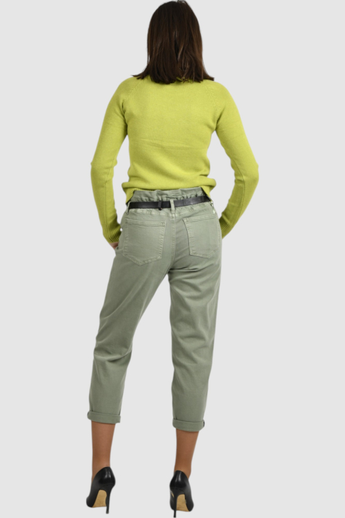 Ženski svijetlo zeleni lagani džemper Damaris