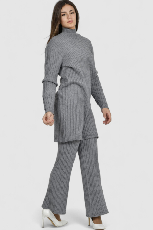 Ženska siva trenirka komplet Beatrix