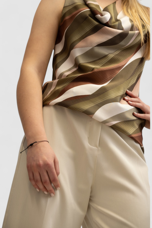 Ženska zelena elegantna bluza Arianne