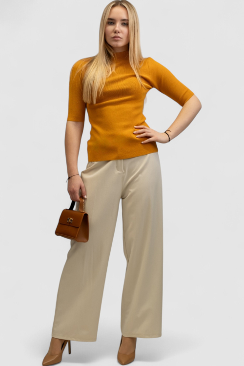 Ženski žuti lagani džemper Juliette