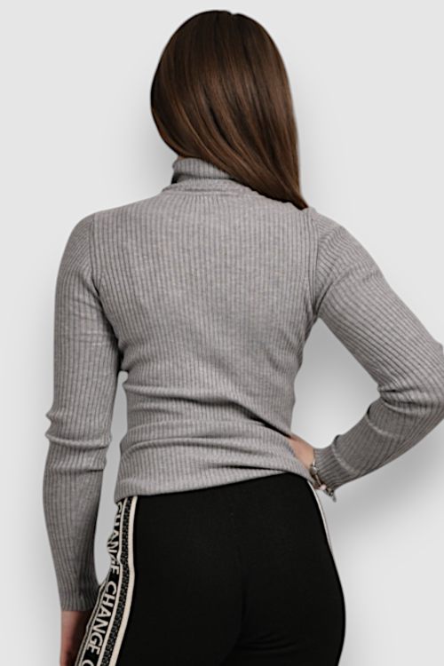 Ženski sivi lagani džemper Eleanora