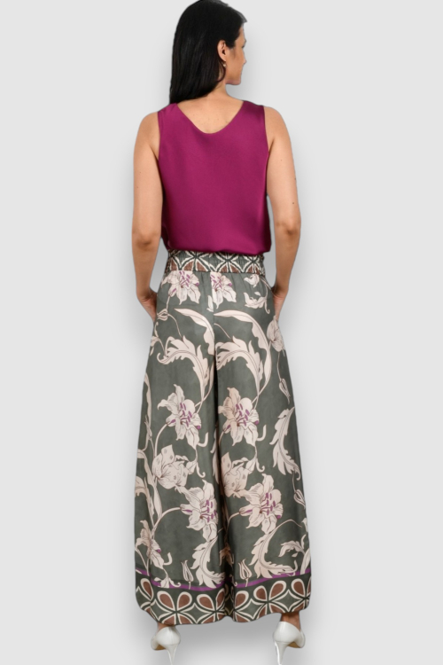 Ženska ljubičasta elegantna bluza Josette