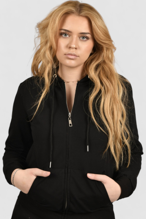 Ženski crni gornji dio trenirke Lagoon