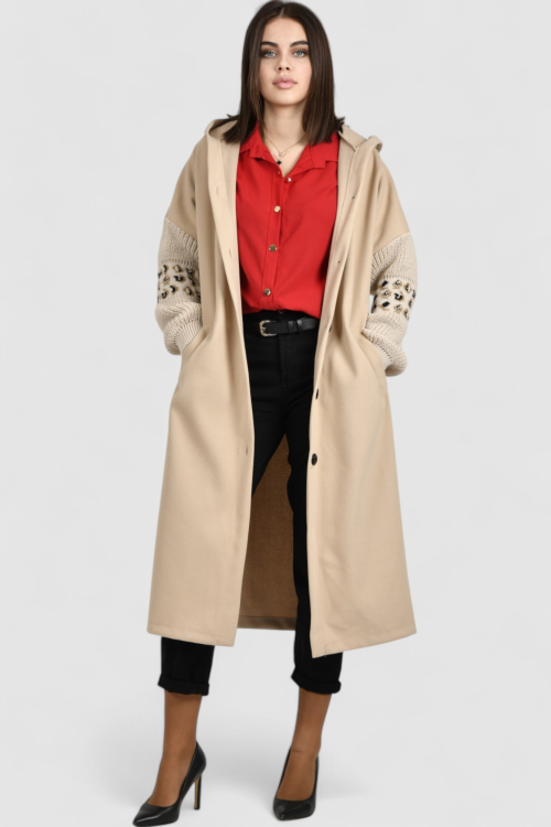 Ženska crvena elegantna košulja Blakely