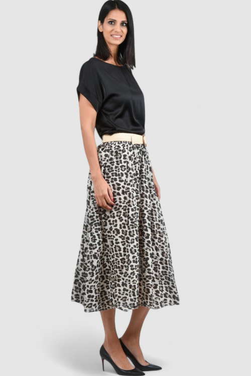 Ženska crna elegantna bluza Adeline