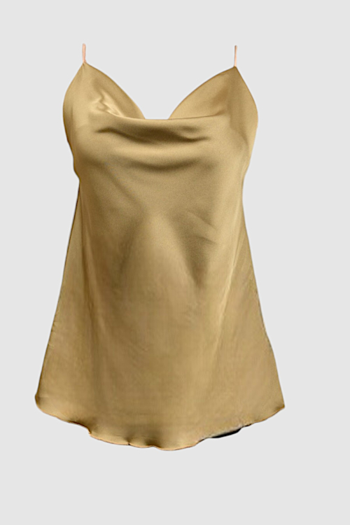 Ženski zlatni elegantni top Scarlet