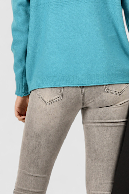 Ženski plavi lagani džemper Hannah