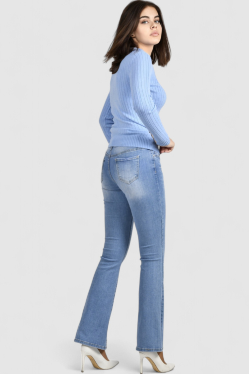 Ženski plavi lagani džemper Amelie