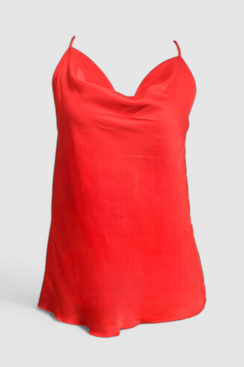 Ženski crveni elegantni top Scarlet