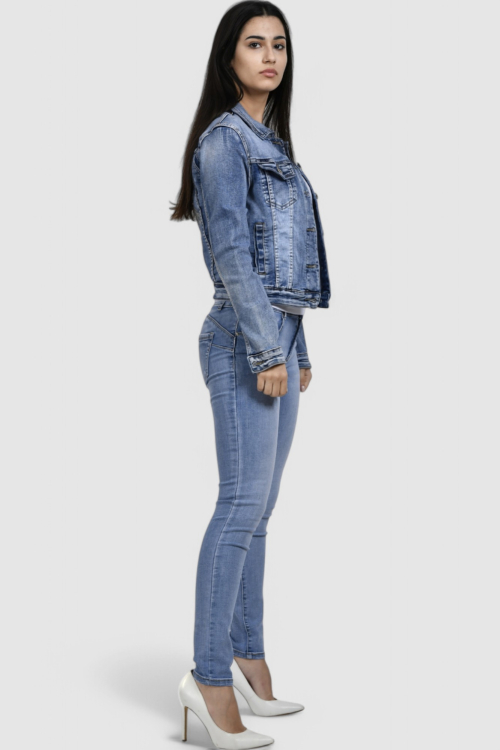 Ženska plava traper jakna Victoire