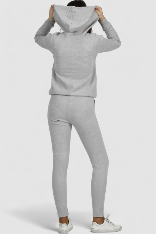 Ženska siva trenirka komplet Leila