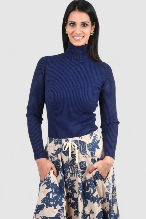 Ženski plavi lagani džemper Eleanora