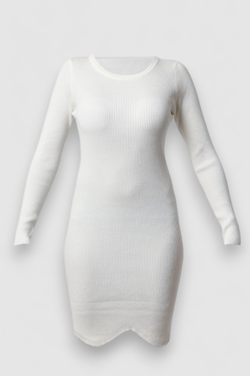 Ženska bijela svakodnevna haljina India