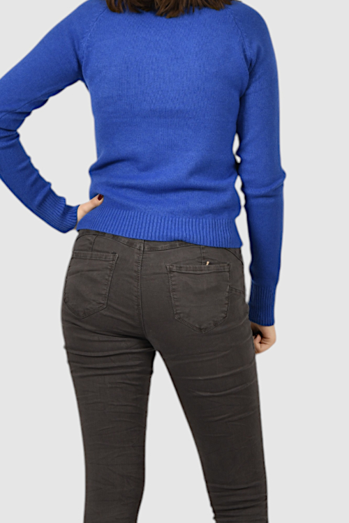 Ženski plavi lagani džemper Damaris