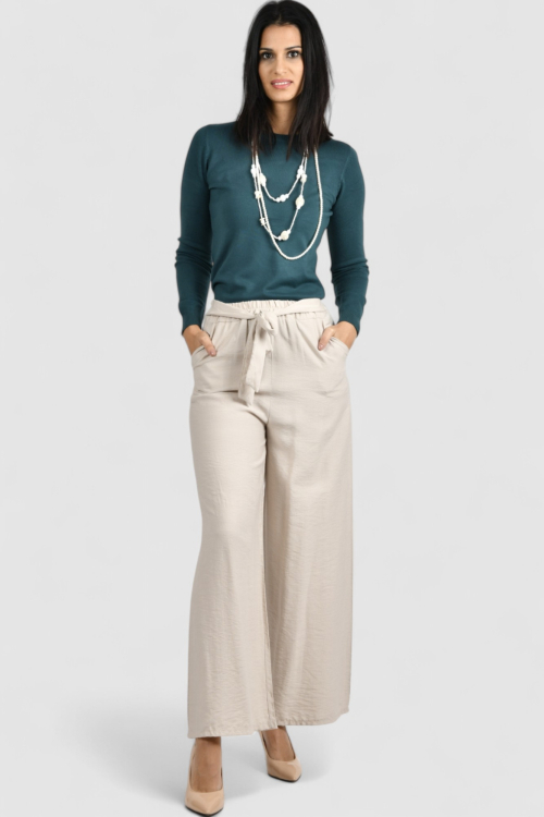 Ženski tamno zeleni lagani džemper Clarissa