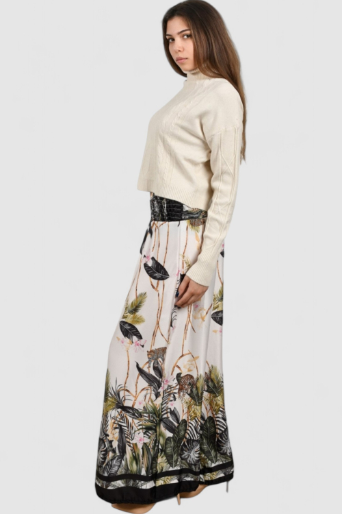 Ženski bež lagani džemper Violet