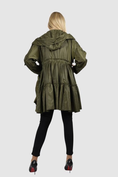 Ženska zelena duga jakna Noa