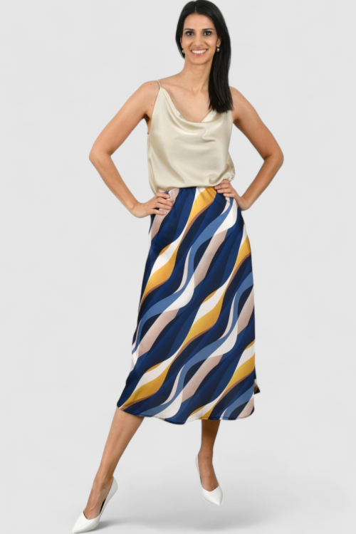 Ženski bež elegantni top Scarlet