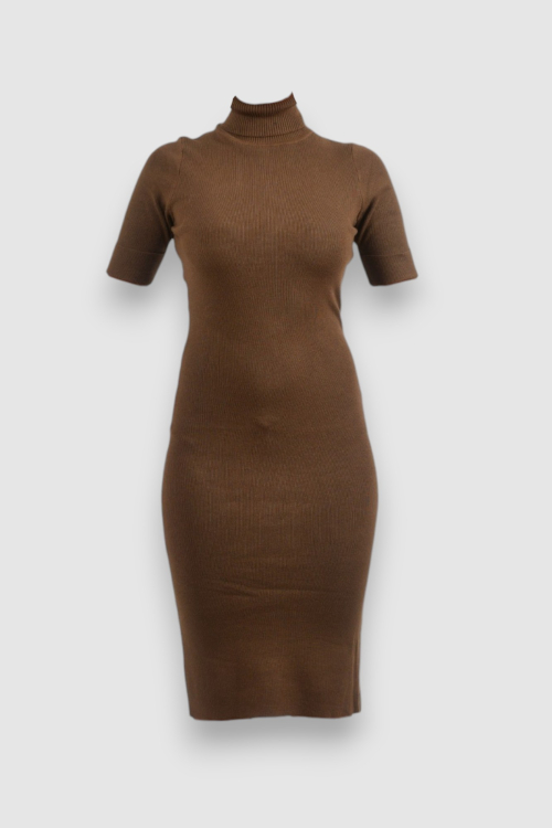 Ženska smeđa svakodnevna haljina Millie