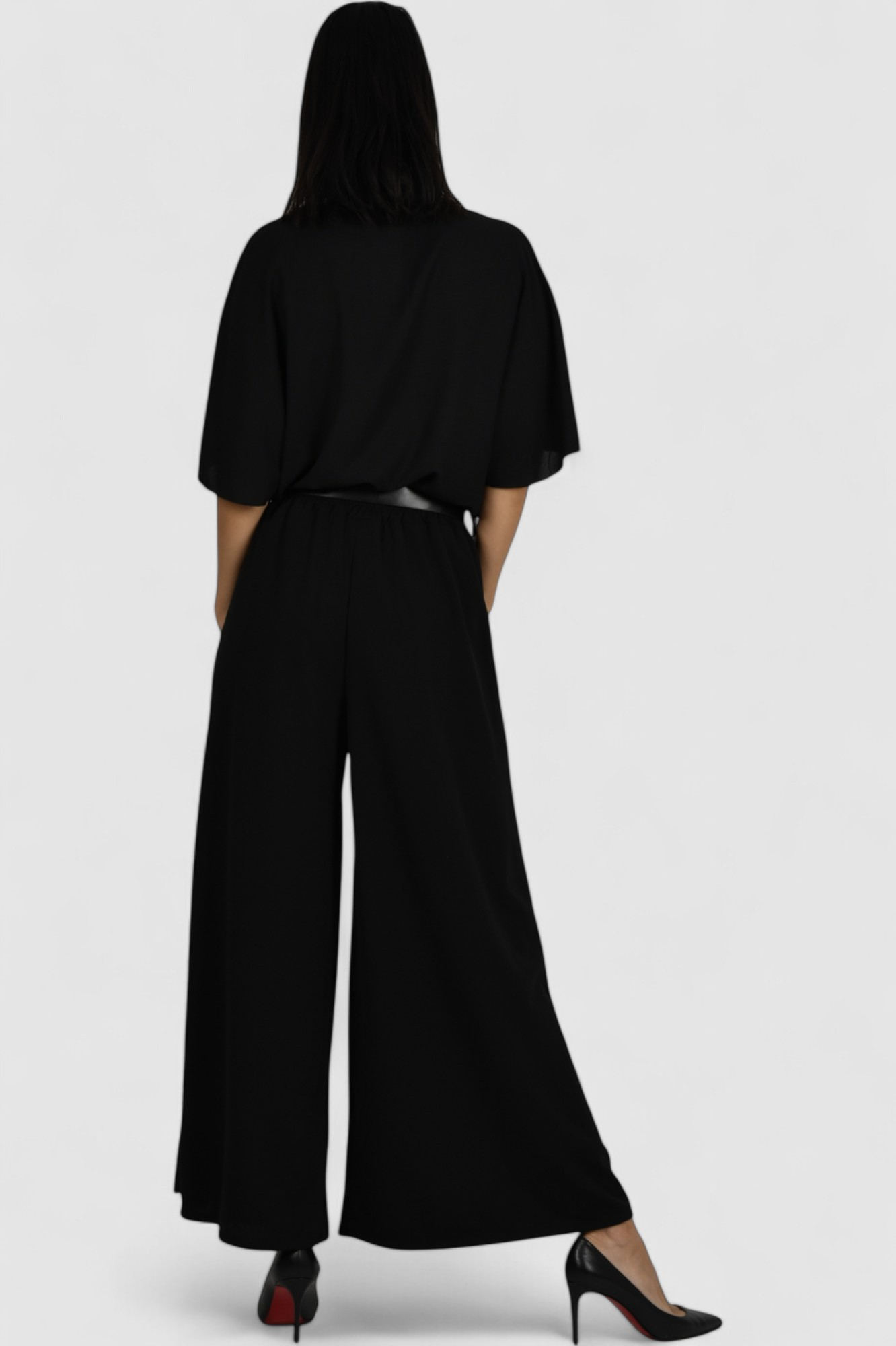 Ženska crna elegantna košulja Ivelisse