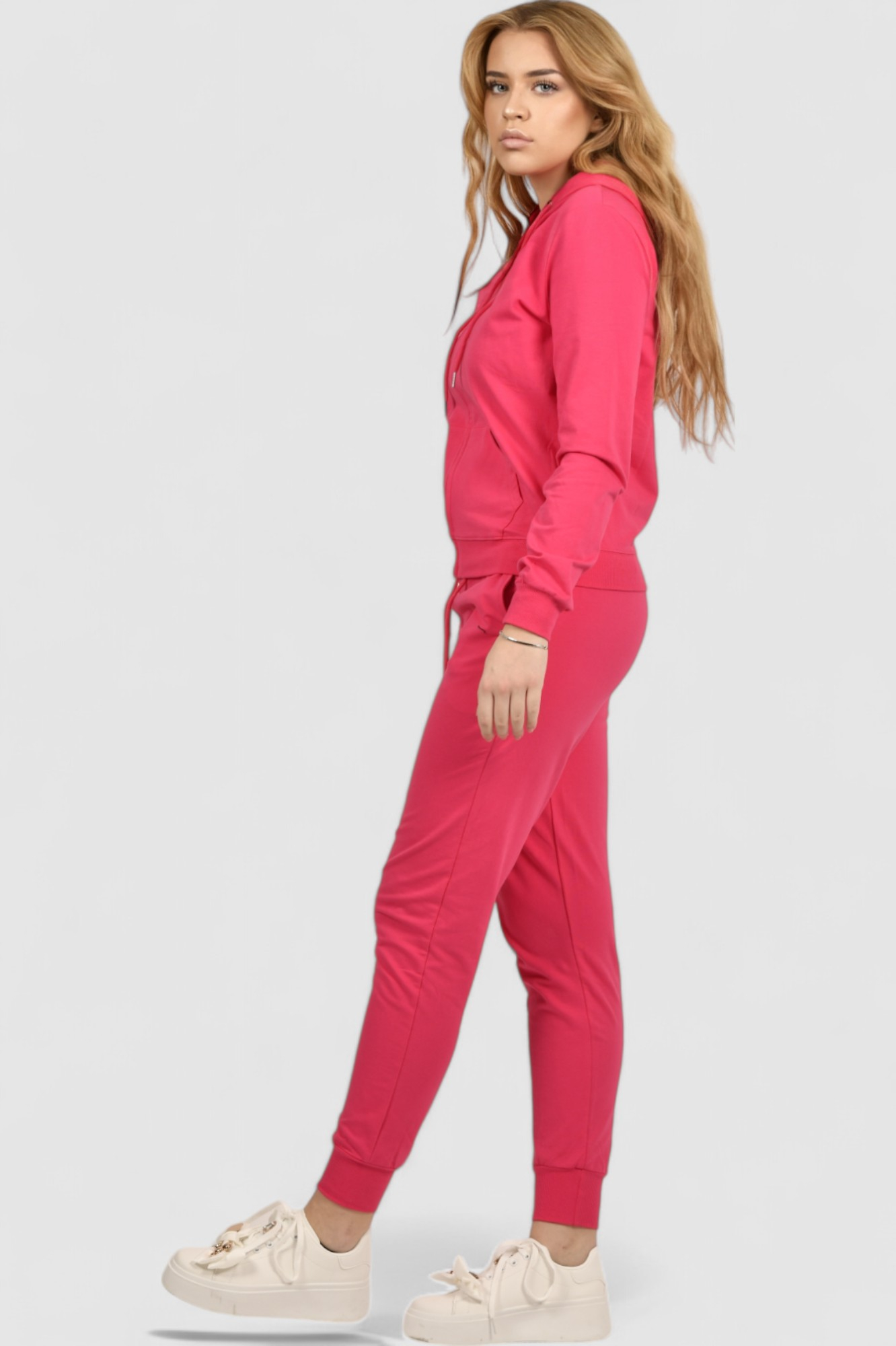 Ženski rozi donji dio trenirke Roselle