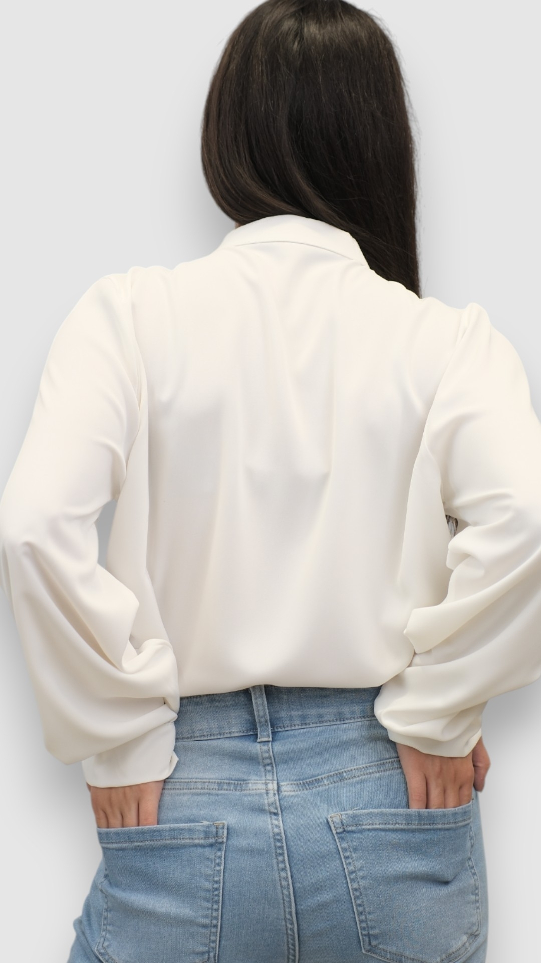 Ženska bijela elegantna košulja Lainey