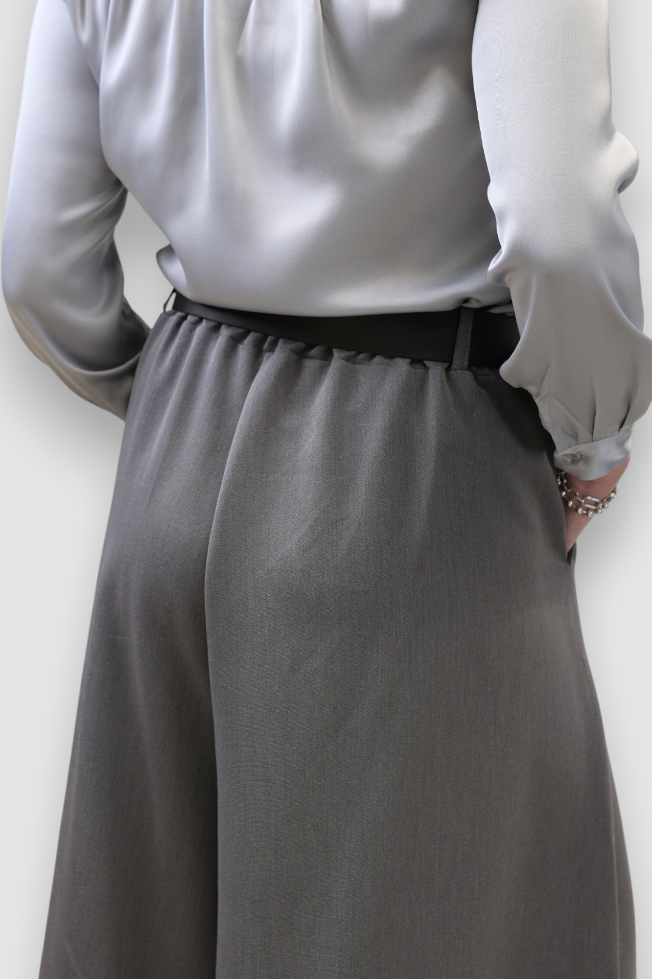 Ženske sive  suknja hlače Cicely