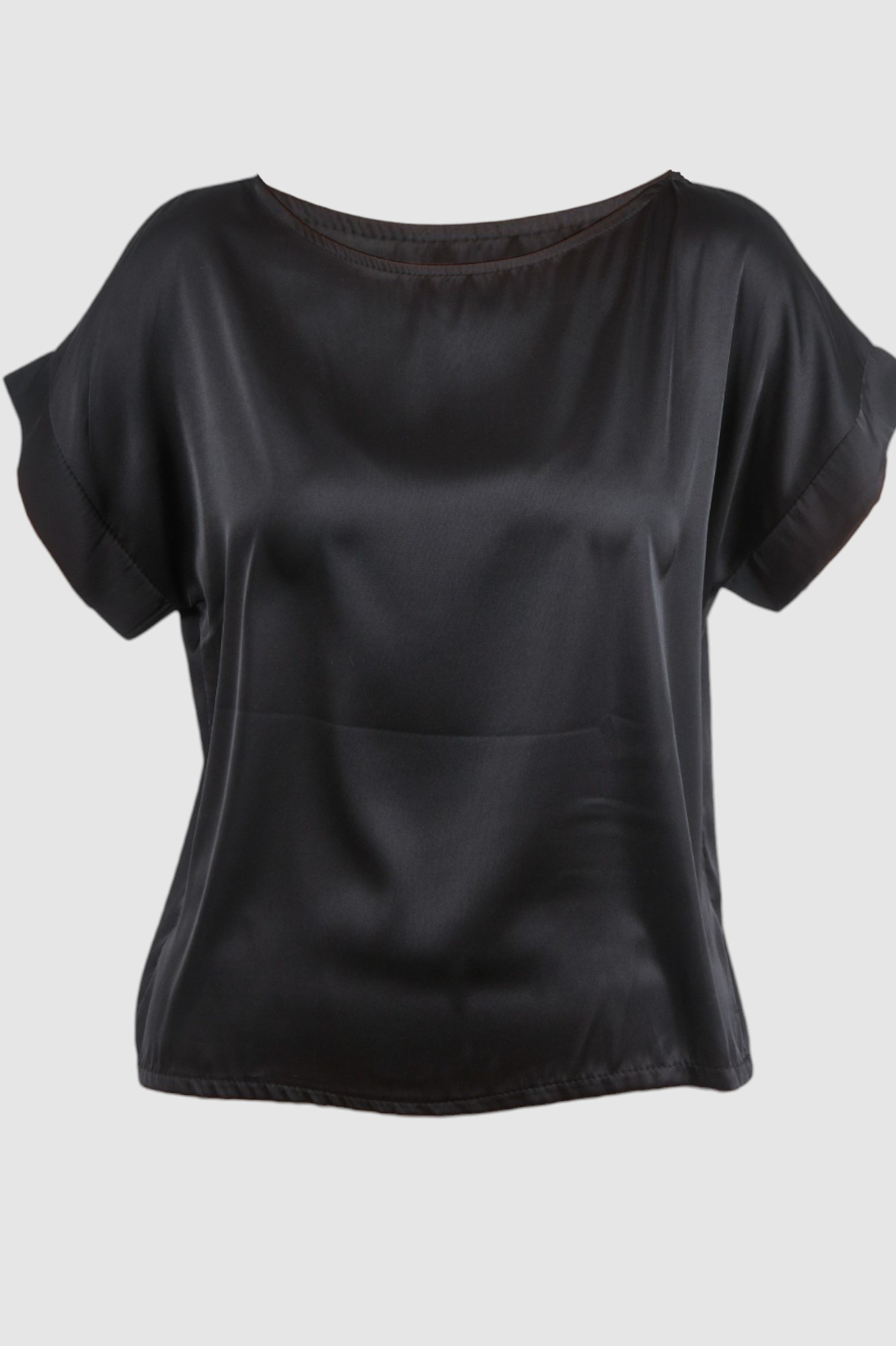 Ženska crna elegantna bluza Adeline